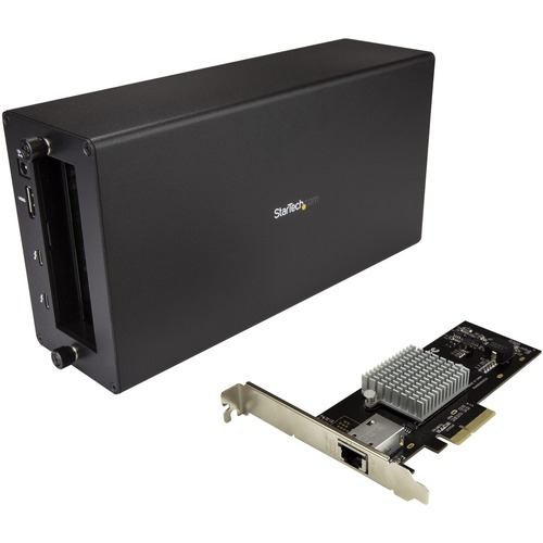 StarTech Thunderbolt 3 to 10GbE NIC - Thunderbolt 3 Expansion Chassis - Chassis + Card (BNDTB10GI)