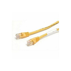 StarTech 6 ft Yellow Molded Cat5e UTP Patch Cable (M45PATCH6YL)