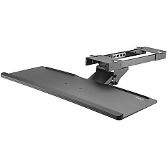 StarTech Under Desk Keyboard Tray - Adjustable - Keyboard Drawer - Computer Keyboard Stand - Keyboard Shelf 26.4in W - Keyboard Shelf (KBTRAYADJ)