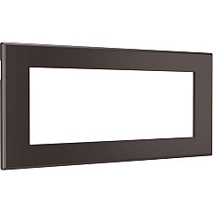 Wiremold Radiant Furniture Power Center Bezel, Brown (16345)