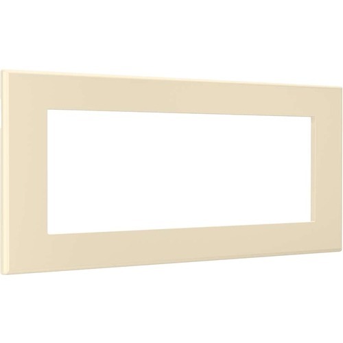 Wiremold Radiant Furniture Power Center Bezel, Light Almond (16346)