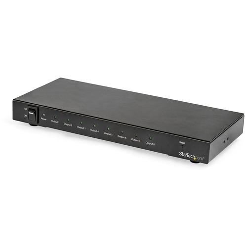 StarTech 8-Port 4K 60Hz HDMI Splitter - HDR Support - HDMI 2.0 Splitter - 7.1 Surround Sound Audio (ST128HD20)