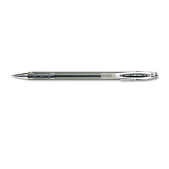 Zebra J-Roller RX Gel Pen, Stick, Medium 0.7 mm, Black Ink, Smoke Barrel, 12/Pack (43110)