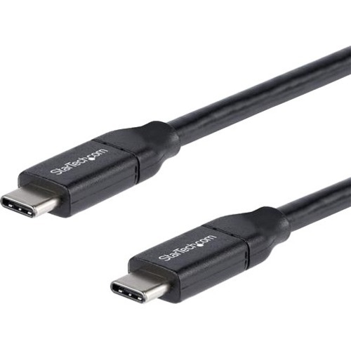 StarTech 0.5m USB C to USB C Cable w/ 5A PD - M/M - USB 2.0 - USB-IF Certified - USB Type C Cable - USB C Charging Cable - USB C PD Cable (USB2C5C50CM)