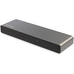 StarTech Thunderbolt 3 Dock - Dual 4K 60Hz Monitor TB3 Docking Station with DisplayPort, HDMI & 1080p VGA - 85W Power Delivery (TB3DK2DHV)