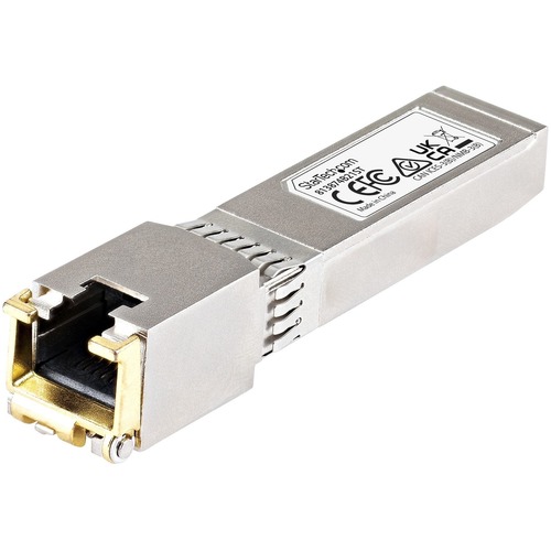 StarTech HPE 813874-B21 Compatible SFP+ Module - 10GBASE-T - 10GE Gigabit Ethernet SFP+ to RJ45 Cat6/Cat5e - 30m (813874B21ST)