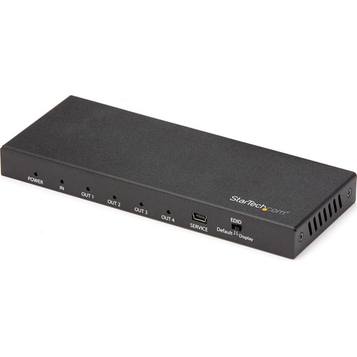 StarTech 4 Port HDMI Splitter - 4K 60Hz - 1x4 Way HDMI 2.0 Splitter - HDR - ST124HD202