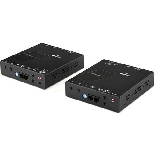 StarTech HDMI over IP Extender Kit with Video Wall Support - 1080p - HDMI over Cat5 / Cat6 Transmitter and Receiver Kit (ST12MHDLAN2K)