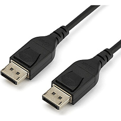 StarTech 1 m VESA Certified DisplayPort 1.4 Cable - 8K 60Hz HBR3 HDR - 3 ft Super UHD 4K 120Hz - DP to DP Slim Video Monitor Cord M/M (DP14MM1M)