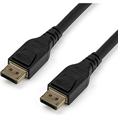 StarTech 5 m VESA Certified DisplayPort 1.4 Cable - 8K 60Hz HBR3 HDR - 16 ft Super UHD 4K 120Hz - DP to DP Video Monitor Cord M/M (DP14MM5M)
