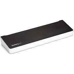 StarTech Star Tech.com USB-C Dock - 4K Triple Monitor USB Type-C Docking Station with Dual DisplayPort & HDMI - 100W Power Delivery - 5x USB 3.0 Hub (DK30CH2DEP)