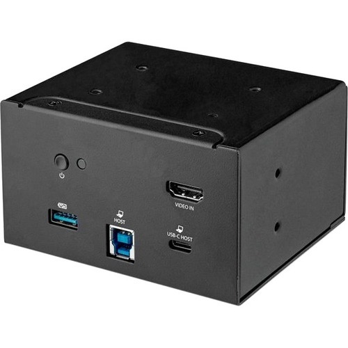 StarTech Laptop docking module for the conference table connectivity box lets you access boardroom or huddle space devices - Set up conference calls using applications such as Skype for Business - USB-C or USB-A laptop docking - USB-A charging port - 