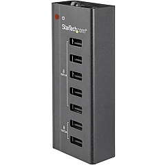 StarTech 7-Port USB Charging Station with 5 x 1A Ports and 2 x 2A Ports (ST7C51224)
