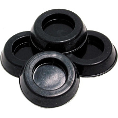 StarTech 1-1/4in Dia. Self-Adhesive Rubber Feet for PC Cases - 4 Pack