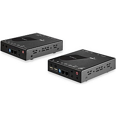 StarTech HDMI KVM Extender over IP Network - 4K 30Hz HDMI and USB over IP LAN or Cat5e/Cat6 Ethernet (100m/330ft) - Remote KVM Console (SV565HDIP)