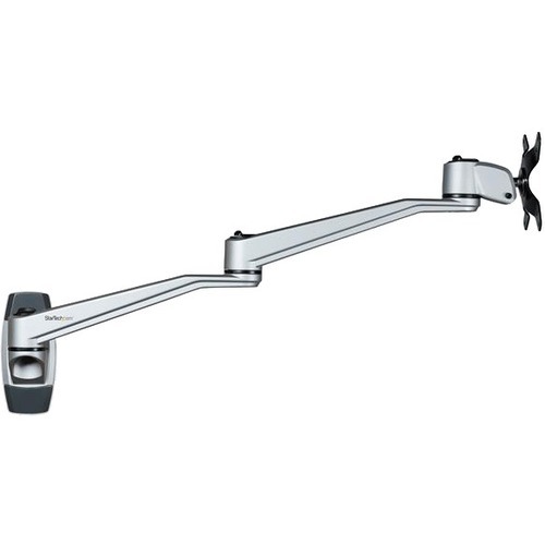 StarTech Wall Mount Monitor Arm - Articulating/Adjustable Ergonomic VESA Wall Mount Monitor Arm (20" Long) - Single Display up to 34in (ARMWALLDSLP)