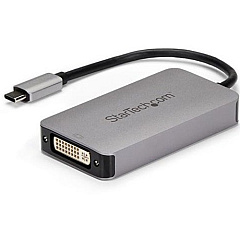 StarTech USB-C to DVI Adapter - Dual-Link Connectivity - Digital Only - Active Conversion - USB Type-C Dual-Link Video Converter - 2560x1600 (CDP2DVIDP)