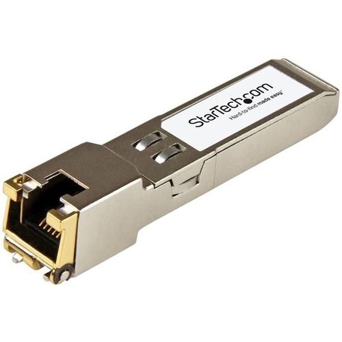 StarTech Extreme Networks 10050 Compatible SFP Module - 1000BASE-T - 1GE Gigabit Ethernet SFP to RJ45 Cat6/Cat5e Transceiver - 100m (10050ST)