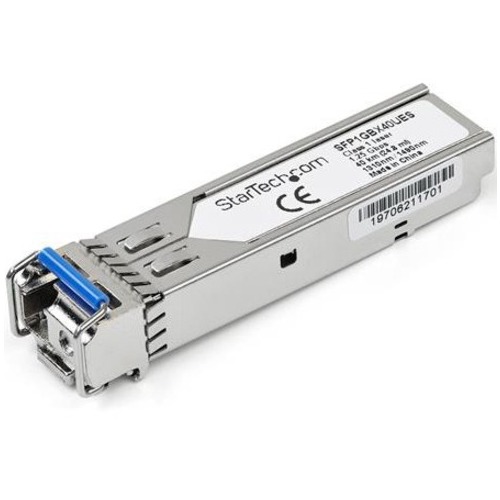StarTech Dell EMC SFP-1G-BX40-U Compatible SFP Module - 1000BASE-BX-U - 10 GbE Gigabit Ethernet BiDi Fiber (SMF) (SFP1GBX40UES)