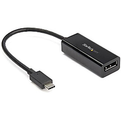 StarTech 8K USB C to DisplayPort Adapter - USB Type C to DP 1.4 Alt Mode Video Converter - 8K/5K/4K HBR3 USB C to DisplayPort Monitor (CDP2DP14B)
