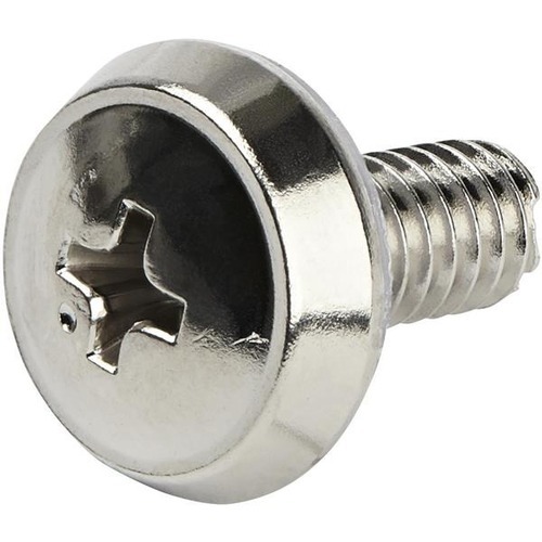 StarTech 12-24 Server Rack Screws - 50 pack - Nickel-plated (CABSCRWS1224)