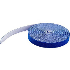 StarTech 50ft. Hook and Loop Roll - Blue - Cable Management (HKLP50BL)