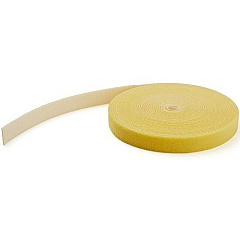 StarTech 50ft. Hook and Loop Roll - Yellow - Cable Management (HKLP50YW)