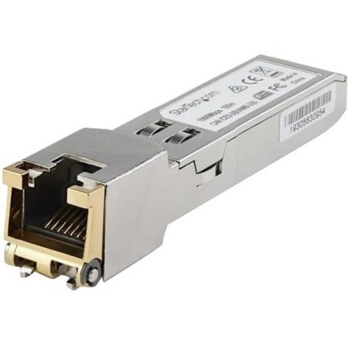 StarTech Cisco GLC-TE Compatible Module - SFP to RJ45 - 1000BASE-T 1G Copper Cat6/Cat5e Industrial Transceiver - Extended Temp 100m (GLCTEST)