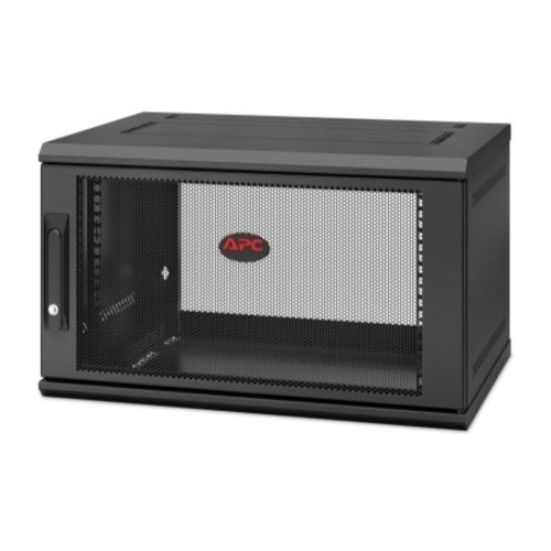 APC NetShelter WX 6U Single Hinged Wall-mount Enclosure 400mm Deep (AR106SH4)
