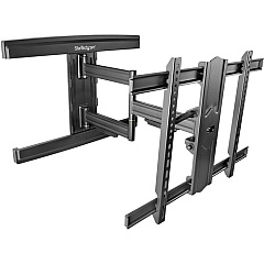 StarTech TV Wall Mount for up to 80" VESA Mount Displays - Low Profile Full Motion TV Mount - Heavy Duty Adjustable Articulating Arm (FPWARTS1)