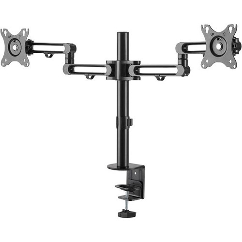 StarTech Desk Mount Dual Monitor Arm - Ergonomic VESA Compatible Mount for up to 32 inch Displays - Desk / C-Clamp - Articulating (ARMDUAL3)