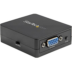 StarTech 1080p VGA to RCA and S-Video Converter - USB Powered - High Resolution VGA Input with Dynamic Scaling (VGA2VID2)