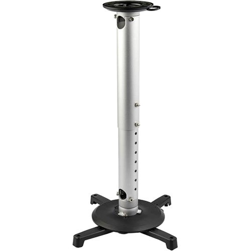 StarTech Universal Ceiling Projector Mount - Up to 22.7" Extension from Ceiling - 12.8" Mounting Pattern (PROJCEILMNT2)