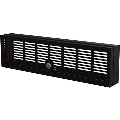 StarTech 3U 19" Rack Mount Security Cover - Hinged Locking Panel/ Cage/ Door for Server Rack/Network Cabinet Security & Access Control (RKSECLK3U)