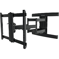 StarTech TV Wall Mount supports up to 100" VESA Displays - Low Profile Full Motion Large TV Wall Mount - Heavy Duty Adjustable Bracket (FPWARTS2)