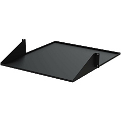 StarTech 2U 19" 2-Post Network Rack Cabinet Shelf 20in Deep Center Mount Cantilever Tray Rackmount for AV/Data Equipment 75lb Capacity (CABSHF2POST2)