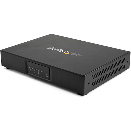 StarTech 2x2 HDMI Video Wall Controller, 4K 60Hz Input to 4x 1080p Output, 1 to 4 Port Multi-Screen Processor, RS-232/Ethernet Control (ST124HDVW)