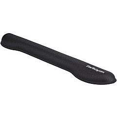 StarTech Foam Keyboard Wrist Rest - Ergonomic Wrist Support - Padded Keyboard Desk Cushion for Typing - Black Computer Hand & Arm Rest (WRSTRST)