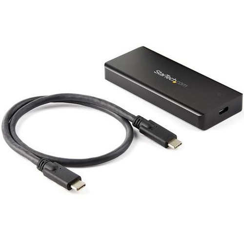 StarTech USB-C 10Gbps M.2 NVMe PCIe SSD Enclosure - 1GB/s Rugged Aluminum M.2 PCI Express M-Key Case IP67 Rated - Mac/PC (M2E1BRU31C)