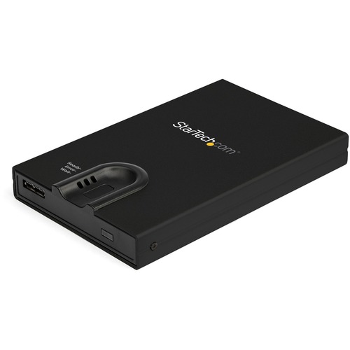 StarTech Biometric Enclosure - 256-bit AES Encrypted USB 3.0 External Hard Drive Enclosure 2.5" SATA HDD/SSD - Fingerprint & Password (S251BMU3FP)