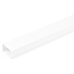 StarTech Cable Management Raceway w/ Adhesive Tape/Cover 1-1/8"(32mm)W x 3/4"(20mm)H x 6ft(1.8m)length, Network Cord Hider, UL Listed (CBMOWD3220)