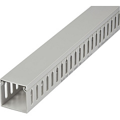 StarTech Cable Management Raceway with Cover 2"(50mm)W x 2"(50mm)H, 6.5ft(2m) length, 3/8"(8mm) Slots, Wall Wire Duct, UL Listed (CBMWD5050)
