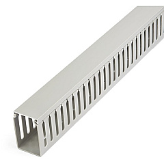 StarTech Cable Management Raceway with Cover 2"(50mm)W x 3"(75mm)H, 6.5ft(2m) length, 3/8"(8mm) Slots, Wall Wire Duct, UL Listed (CBMWD5075)