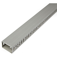StarTech Cable Management Raceway with Cover 3"(75mm)W x 2"(50mm)H, 6.5ft(2m) length, 3/8"(8mm) Slots, Wall Wire Duct, UL Listed (CBMWD7550)