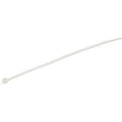 StarTech 6"(15cm) Cable Ties, 1-3/8"(39mm) Dia, 40lb(18kg) Tensile Strength, Nylon Self Locking Zip Ties, UL Listed, 1000Pack, White (CBMZT6NK)
