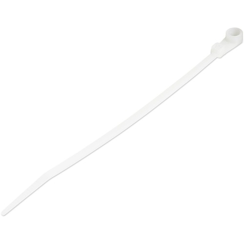 StarTech 6"(15cm) Cable Ties with Mounting Hole, 1-1/2"(40mm) Dia, 40lb(18kg) Tensile Strength, Nylon Zip Ties, UL Listed, 100 Pack (CBMZTS10N6)