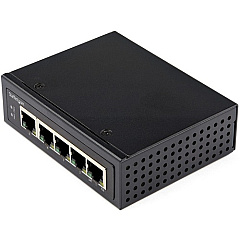 StarTech Industrial 5 Port Gigabit PoE Switch 30W - Power Over Ethernet Switch - GbE POE+ Network Switch - Unmanaged - IP-30 (IESC1G50UP)