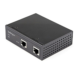 StarTech Industrial Gigabit PoE Injector - High Speed 90W 802.3bt PoE++ 48V-56VDC Ultra Power Over Ethernet/UPoE Injector -40C to +75C (POEINJ1G90W)