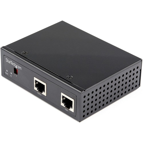 StarTech Industrial Gigabit PoE Splitter - 90W Power over Ethernet PoE++ Splitter - 12-48V DC Splitter 802.3bt Ultra PoE -40C to +75C (POESLT1G48V)