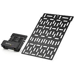 StarTech Universal TV Accessory Mount - Adjustable Behind TV or Wall Mount - Media Players/Router/AV Extenders/Apple TV - 11lb (5kg) (MDBOXMNT)
